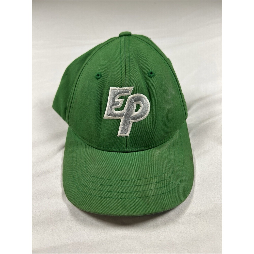 Pacific Headwear Green White E P Baseball Hat Cap 302C Youth SM-MD